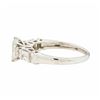 Image 3 : 14KT White Gold 1.00ctw Diamond Ring