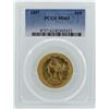 Image 1 : 1897 $10 Liberty Head Eagle Gold Coin PCGS MS63