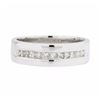 Image 1 : 18KT White Gold Men's 0.60ctw Diamond Ring