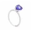 Image 3 : 14KT White Gold 2.40ct Tanzanite Ring