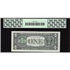 Image 2 : 2003A $1 Federal Reserve ERROR Note Misaligned Overprint PCGS About New 50PPQ