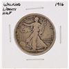 Image 1 : 1916 Walking Liberty Half Dollar Silver Coin