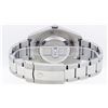 Image 3 : Rolex Mens Stainless Steel Diamond Roman Numeral Datejust Wristwatch