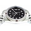 Image 2 : Rolex Mens Stainless Steel Ruby and Diamond Datejust Wristwatch