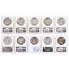 Image 2 : Lot of (10) Assorted $1 Morgan Silver Dollar Coins NGC MS64