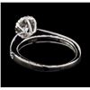 Image 3 : 14KT White Gold 0.50ctw Diamond Ring