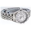 Image 3 : Rolex Ladies Stainless Steel 0.50ctw Diamond Datejust Wristwatch