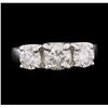Image 1 : 14KT White Gold 2.00ctw Diamond Ring