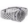 Image 3 : Rolex Mens Stainless Steel Sapphire and Diamond Datejust Wristwatch