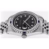 Image 9 : Rolex Mens Stainless Steel Sapphire and Diamond Datejust Wristwatch