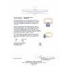 Image 4 : 14KT Yellow Gold Ladies 2.44ct Tanzanite and Diamond Ring