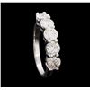Image 4 : 14KT White Gold 1.96ctw Diamond Ring