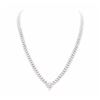 Image 1 : 14KT White Gold Ladies 13.00ctw Diamond Necklace