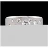 Image 1 : 14KT White Gold 0.67ctw Diamond Ring