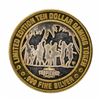 Image 2 : .999 Fine Silver Tropicana Las Vegas $10 Casino Limted Edition Gaming Token