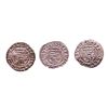 Image 2 : Lot of (3) 1540-1590 KB Hungary Ferdinand I - Madonna & Child Silver Denar Coins