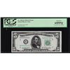 Image 1 : 1950A $5 Federal Reserve Note 3 Digit Mismatched Serial Number ERROR PCGS Gem 65