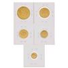 Image 4 : Set of (5) 1972 Bailiwick of Jersey Gold Coins