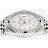 Image 3 : Rolex Stainless Steel 1.00ctw Ruby and Diamond DateJust Mens Wristwatch