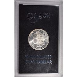 1885-CC GSA  MORGAN SILVER DOLLAR, GEM BU