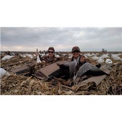 ONE DAY MISSOURI SNOW GOOSE HUNT – 1 YOUTH & 1 ADULT