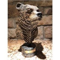 “THE LEGEND” BROWN BEAR BRONZE