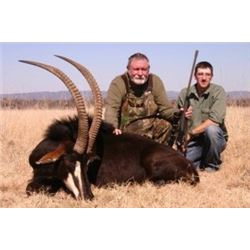 7-DAY SOUTH AFRICA SABLE & NILE CROCODILE HUNT FOR  2 HUNTERS & 2 OBSERVERS