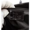 Image 6 : Gucci Black Canvas Leather Monogram Double Pocket Shoulder Bag