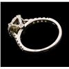 Image 3 : 0.89 ctw Diamond Ring - 14KT White Gold