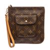 Image 1 : Louis Vuitton Monogram Canvas Leather Partition Wristlet Bag