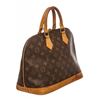 Image 2 : Louis Vuitton Monogram Canvas Leather Alma PM Handbag