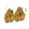 Image 2 : Chanel Gold CC Logo Heart Clip On Earrings