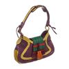 Image 2 : Etro Multicolor Croc Embossed Leather Shoulder Handbag
