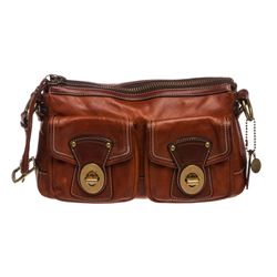 Coach Brown Leather Shoulder Bag