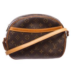 Louis Vuitton Monogram Canvas Leather Blois Crossbody Bag
