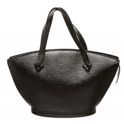Louis Vuitton Black Epi Leather St Jacques PM Shoulder Bag