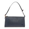 Image 1 : Louis Vuitton Blue Epi Leather Pochette Shoulder Bag