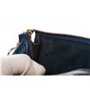 Image 8 : Louis Vuitton Blue Epi Leather Pochette Shoulder Bag