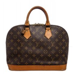 Louis Vuitton Monogram Canvas Leather Alma MM Handbag