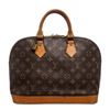Image 1 : Louis Vuitton Monogram Canvas Leather Alma MM Handbag