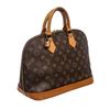Image 2 : Louis Vuitton Monogram Canvas Leather Alma MM Handbag