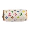 Image 5 : Louis Vuitton White Multicolor Monogram Mini Speedy Bag