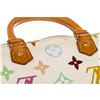 Image 8 : Louis Vuitton White Multicolor Monogram Mini Speedy Bag