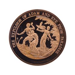 Franklin Mint Thomason Medallic Bible Proof Bronze Medal