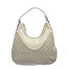 Image 1 : Gucci White Guccissima Leather Hysteria Crest Hobo Bag
