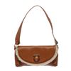 Image 1 : Salvatore Ferragamo Brown Leather Small Shoulder Handbag