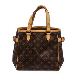 Louis Vuitton Monogram Canvas Leather Batignolles Vertical PM Bag