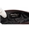 Image 6 : Ferragamo Brown Canvas Leather Pouch
