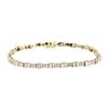 Image 1 : 1.30 ctw Diamond Bracelet - 10KT Yellow Gold