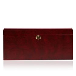 Cherry Wood Deluxe Cigar Humidor